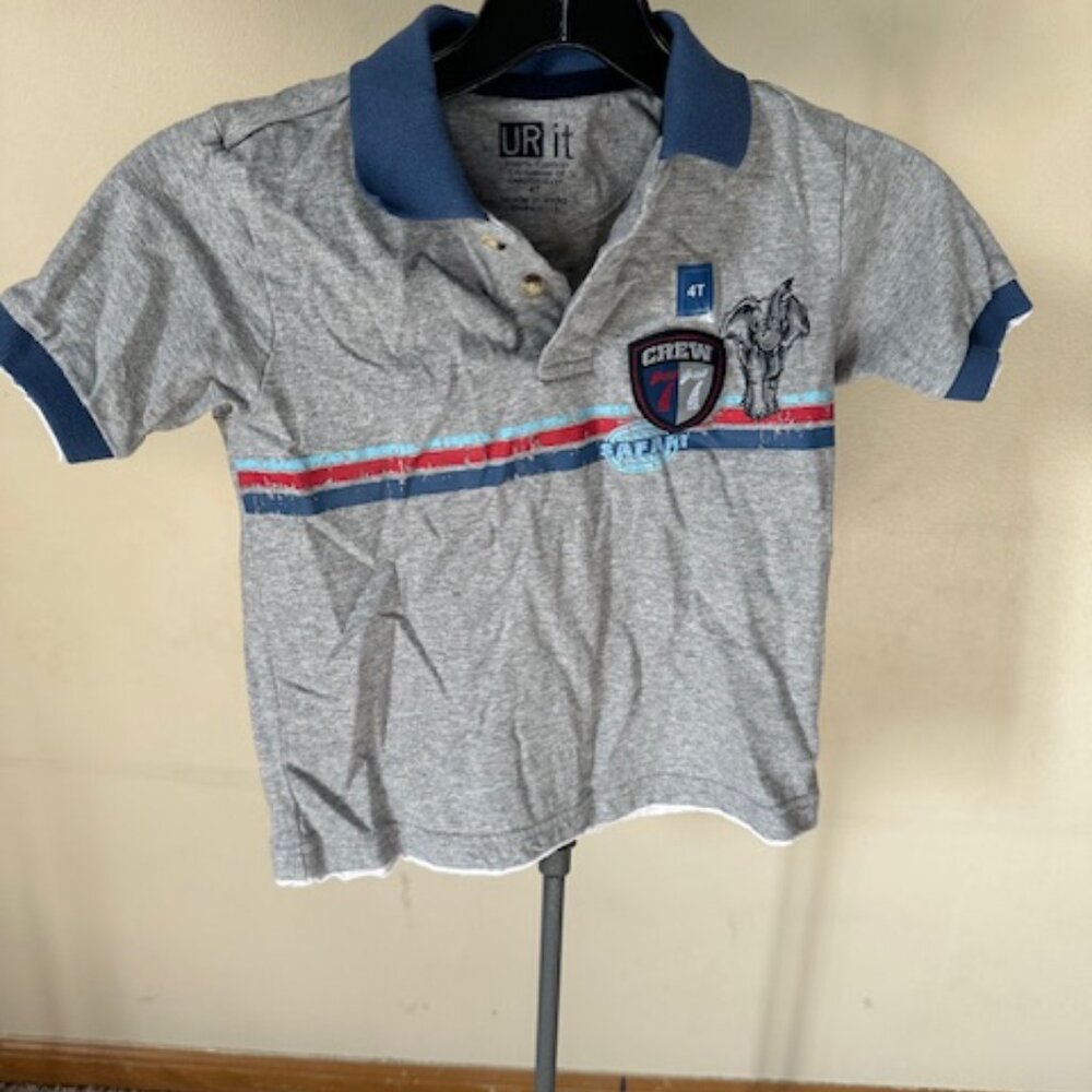 Gray Polo Shirt    8582